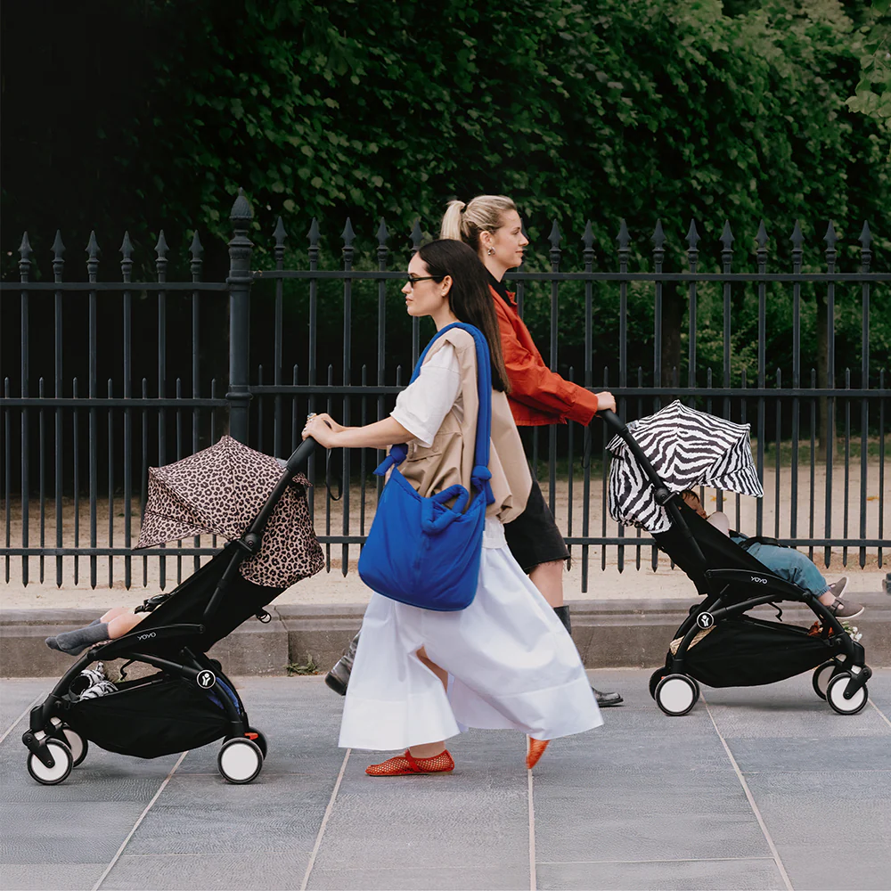 Stokke YOYO³ 6+ 'Wild Collection' Black/Zebra - Image 8