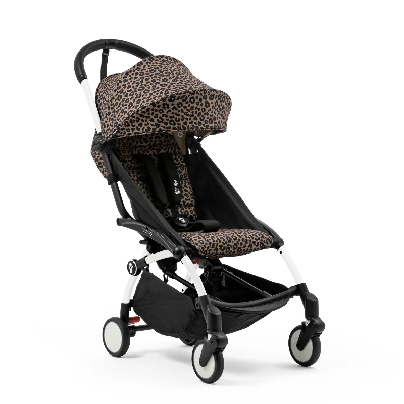 Stokke YOYO³ 6+ 'Wild Collection' White/Leopard - Image 2