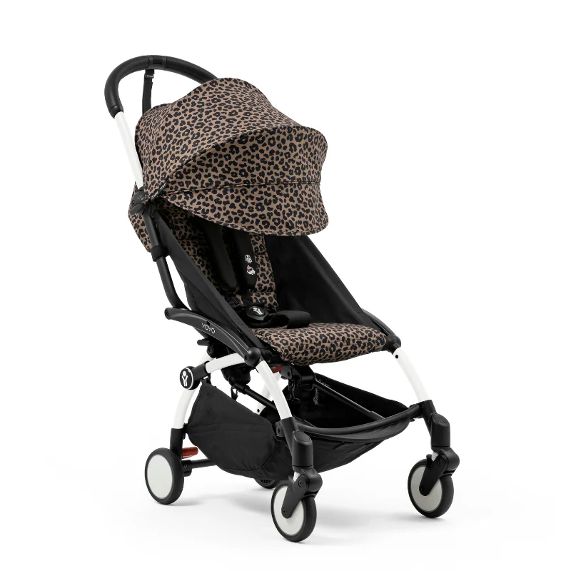 Stokke YOYO³ 6+ 'Wild Collection' White/Leopard - Image 3