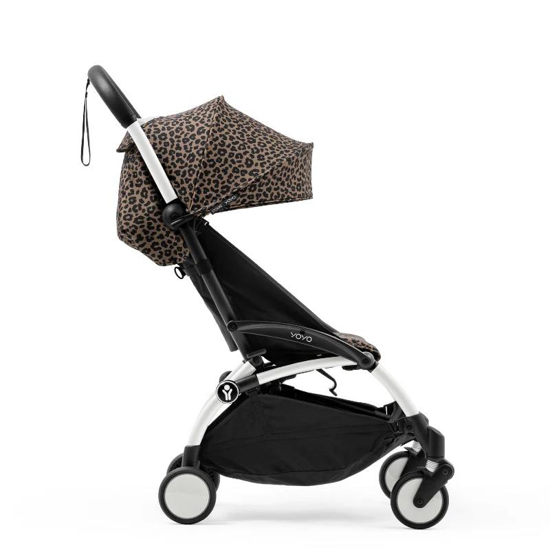 Stokke YOYO³ 6+ 'Wild Collection' White/Leopard - Image 4