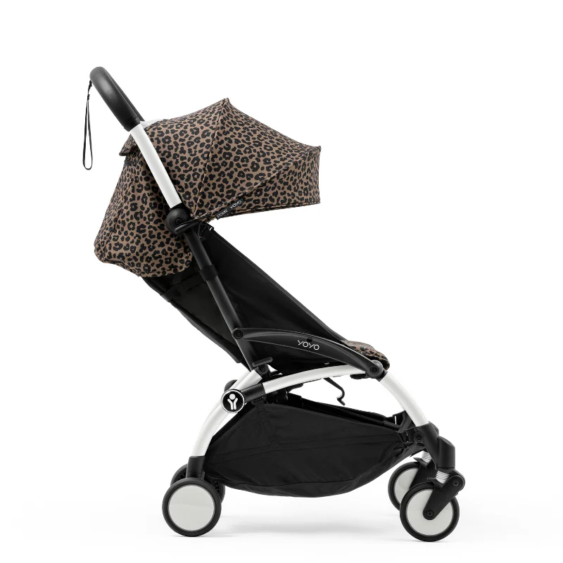 Stokke YOYO³ 6+ 'Wild Collection' White/Leopard - Image 5