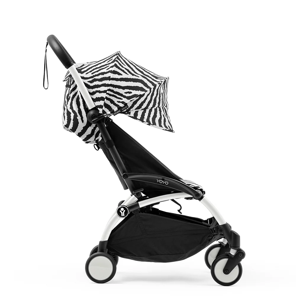 Stokke YOYO³ 6+ 'Wild Collection' White/Zebra - Image 3