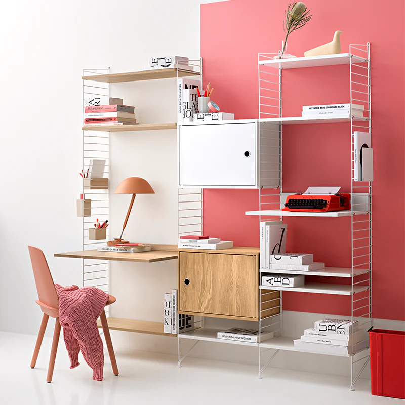 String Furniture Aufbewahrungsboxen 'System' 3er Set Beige - Image 3