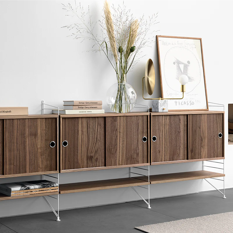 String Furniture Bodenleiter 'System' 85x30 cm 2er-Set Weiss - Image 2