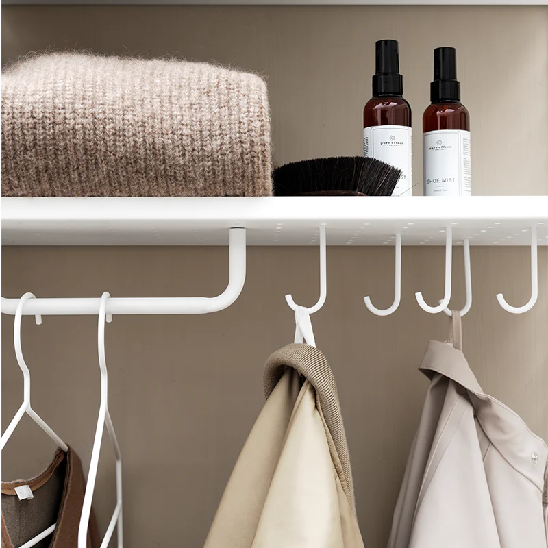 String Furniture Haken für Metallboden 'System' 5er Pack Weiss - Image 3