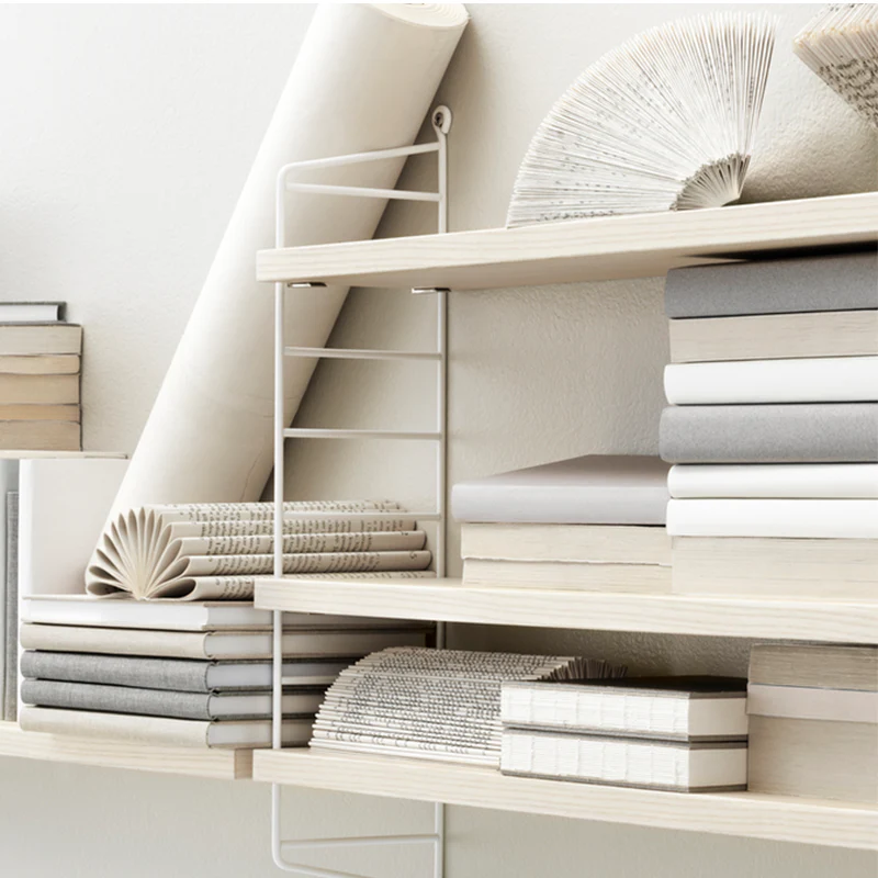 String Furniture 'Pocket' Wandregal Esche/Weiss - Image 3