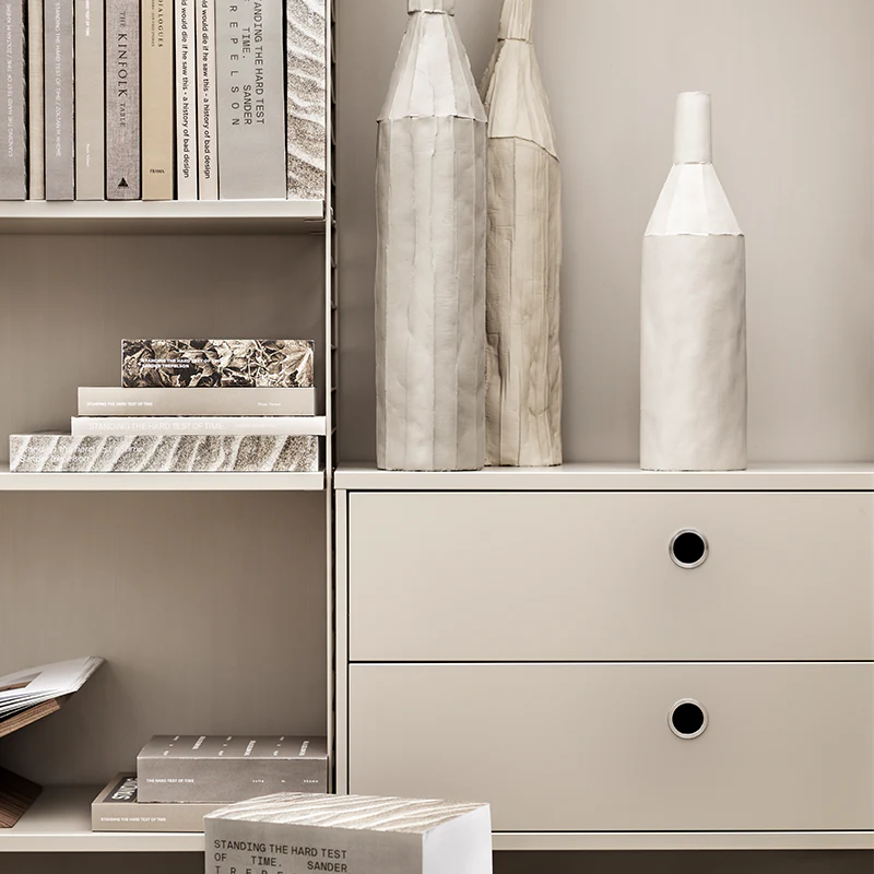 String Furniture Schrankelement mit Schubladen 'System' 78x30 cm Beige - Image 2