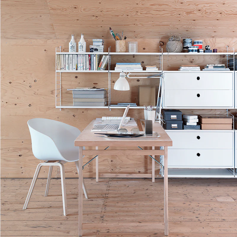 String Furniture Schrankelement mit Schubladen 'System' 78x30 cm Weiss - Image 2