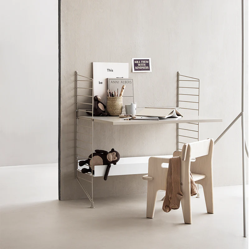 String Furniture Schreibtischplatte 'System' 78x58 cm Beige - Image 2