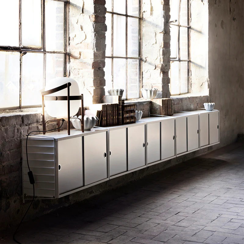 String Furniture Wandleiter 'System' 50x30 cm 2er-Set Weiss - Image 2