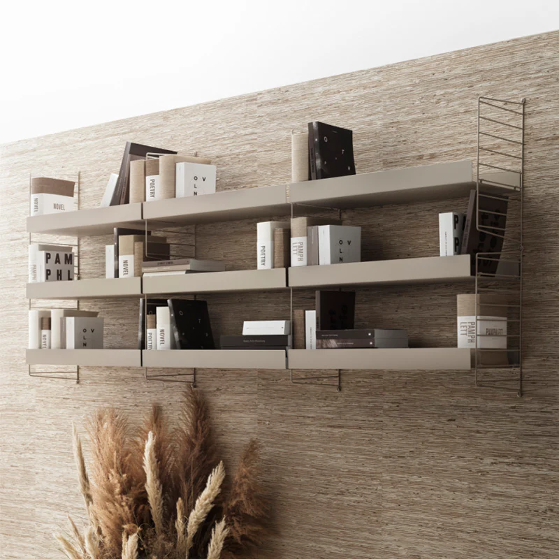 String Furniture Wandleiter 'System' 75x30 cm 2er-Set Beige - Image 2
