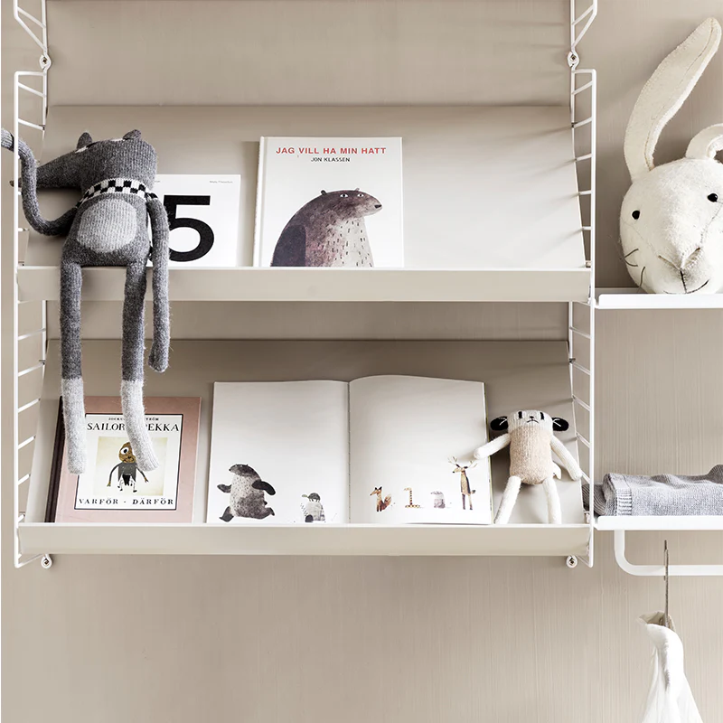 String Furniture Zeitschriftenablage 'System' 78x30 cm Beige - Image 2