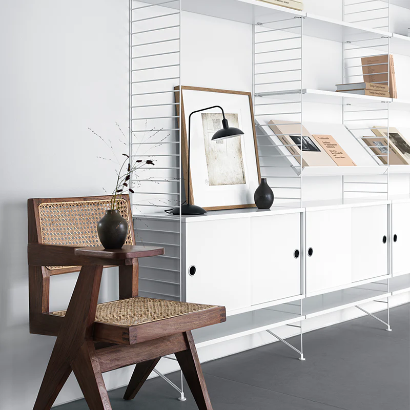 String Furniture Zeitschriftenablage 'System' 78x30 cm Weiss - Image 2