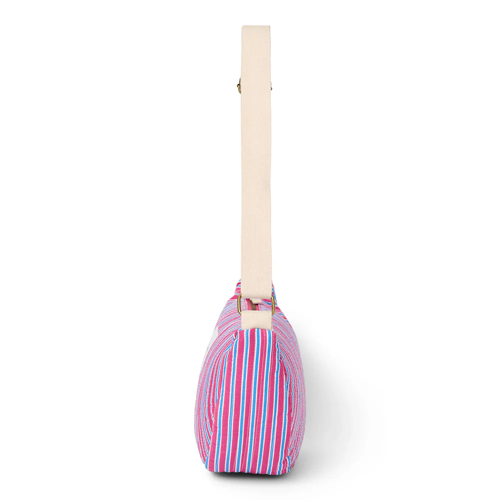 Studio Noos Gürteltasche für Erwachsene 'Poplin' Raspberry Striped - Image 5