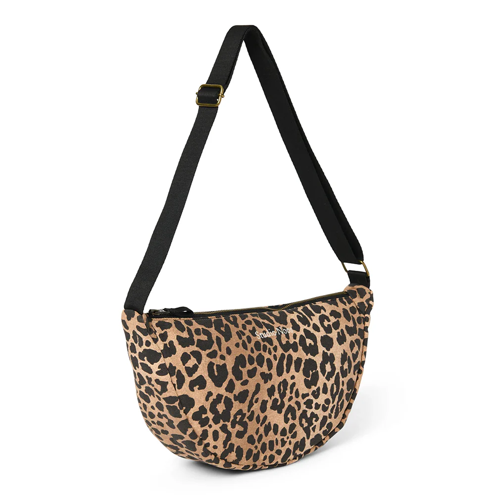 Studio Noos Gürteltasche für Erwachsene 'Soft Cotton' Brown Leo - Image 3