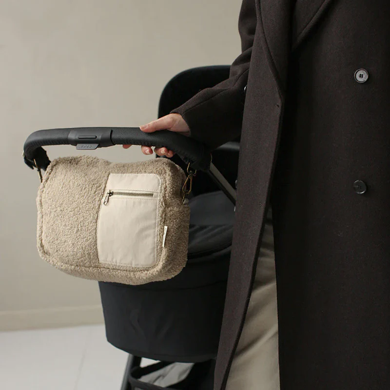Studio Noos Kinderwagen Organizer 'Teddy' Ecru - Image 2