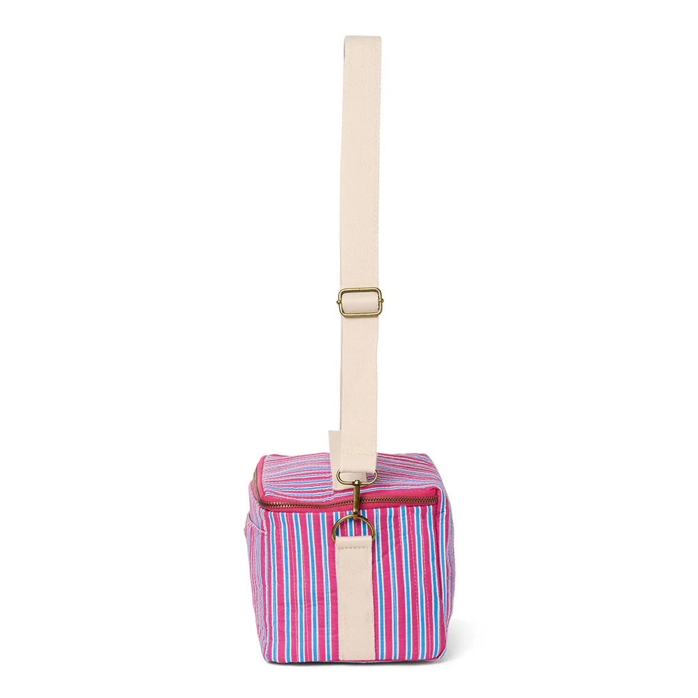 Studio Noos Kühltasche 'Poplin' Raspberry Striped - Image 7