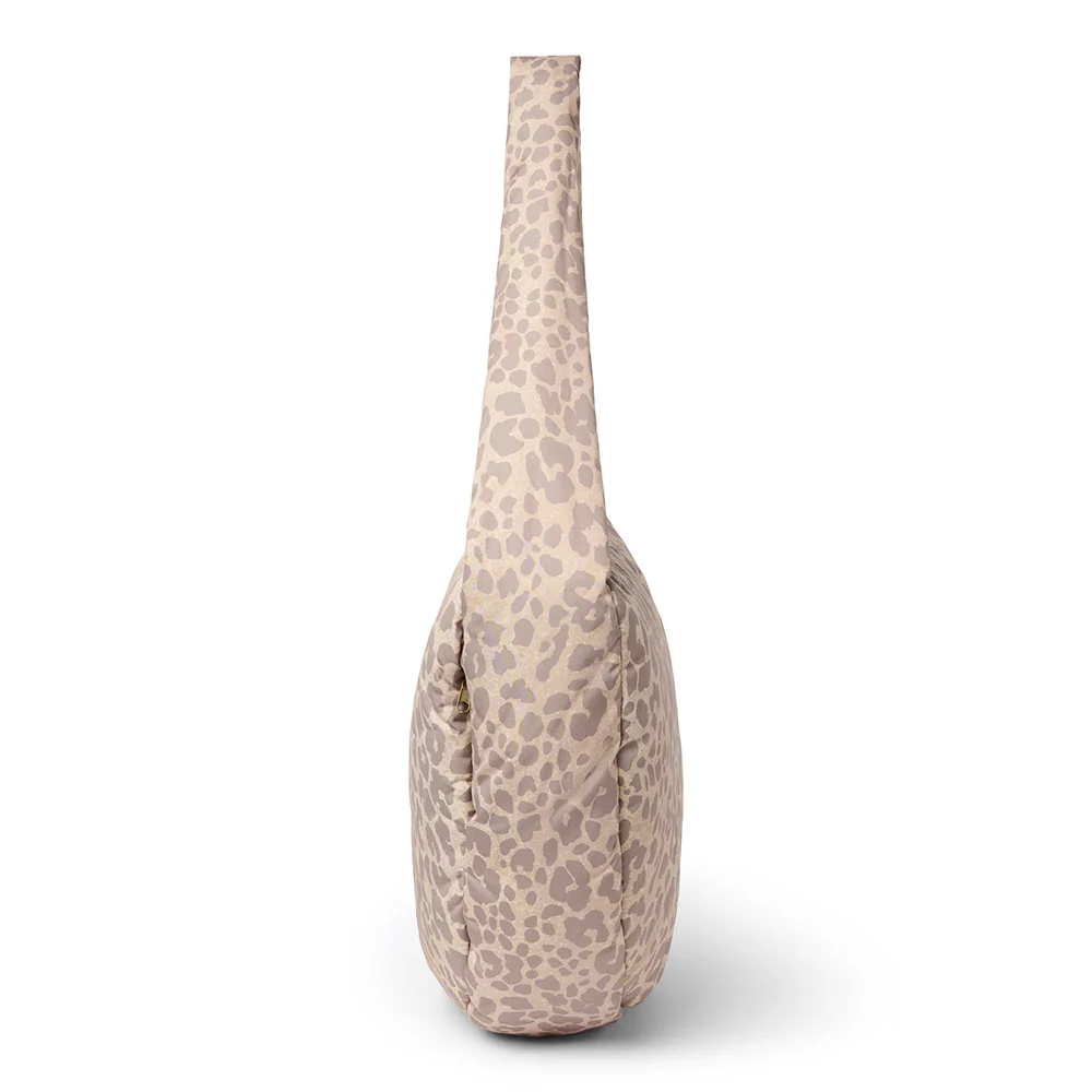 Studio Noos Mini Crossbody Bag 'Puffy' Beige Leopard - Image 7