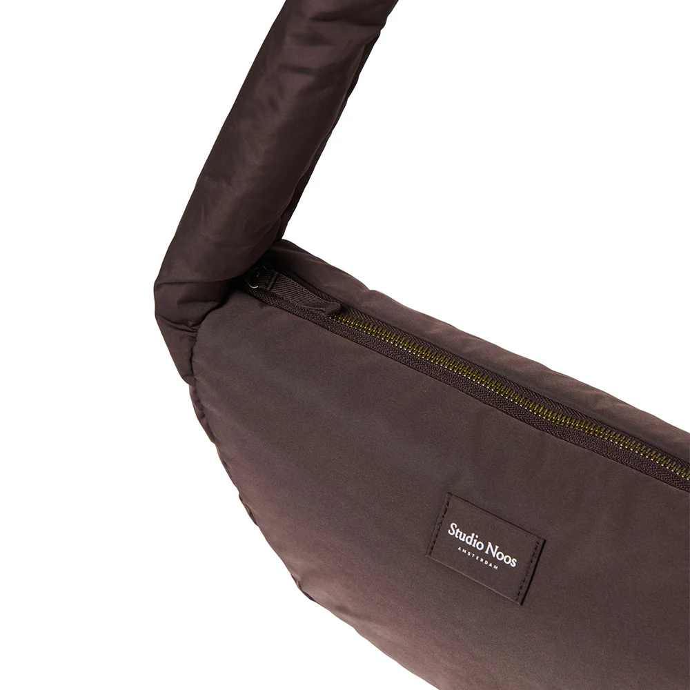 Studio Noos Mini Crossbody Bag 'Puffy' Brown - Image 6