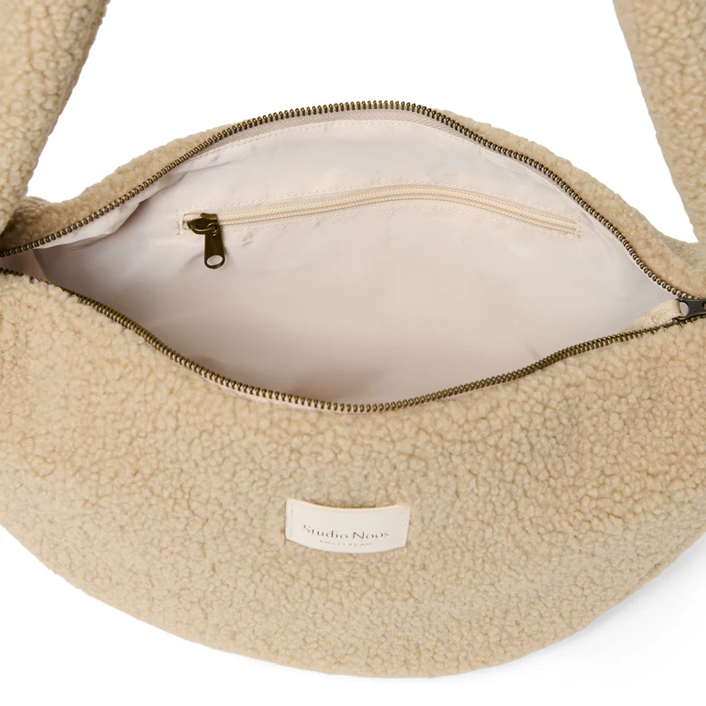 Studio Noos Mini Crossbody Bag 'Teddy' Ecru - Image 2