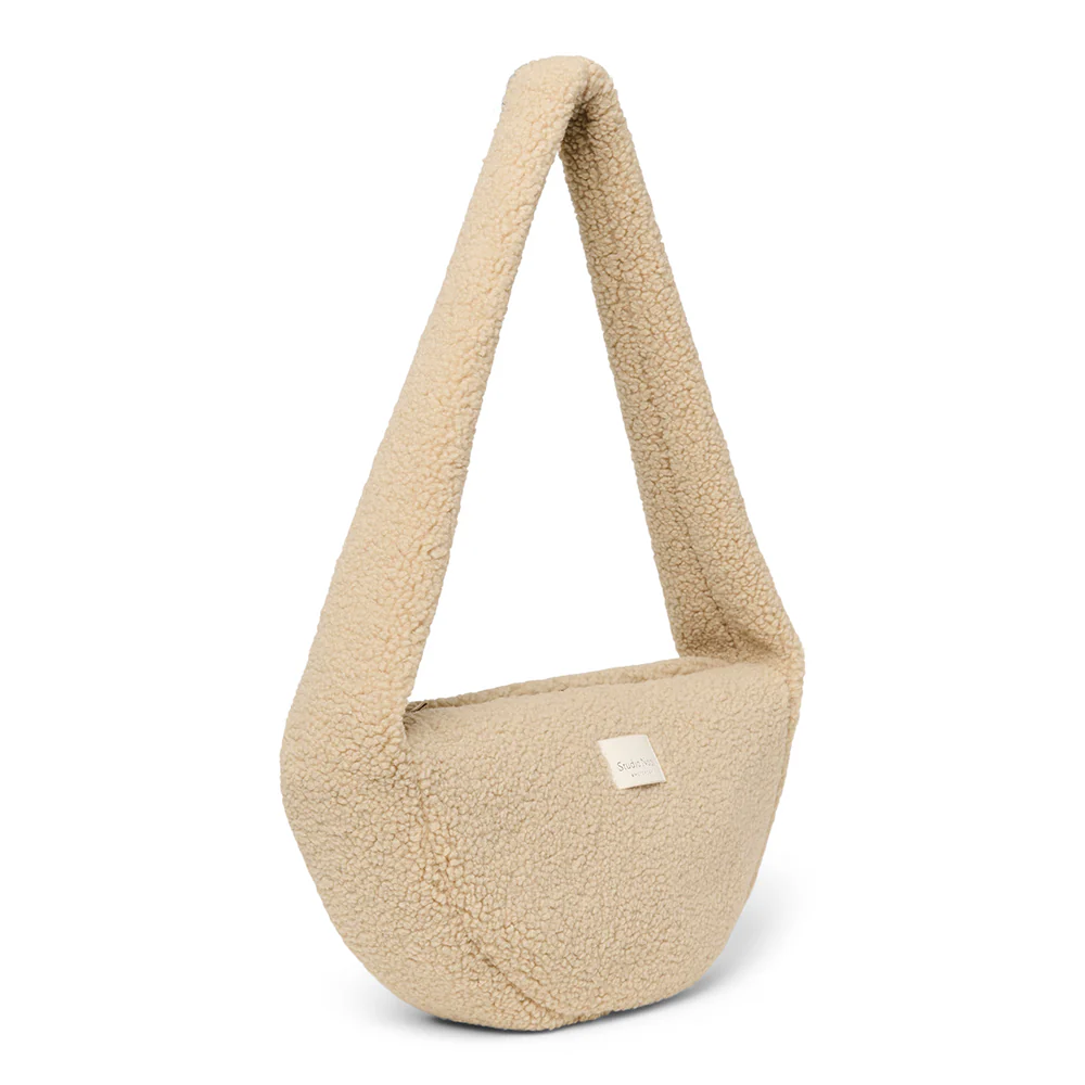 Studio Noos Mini Crossbody Bag 'Teddy' Ecru - Image 3
