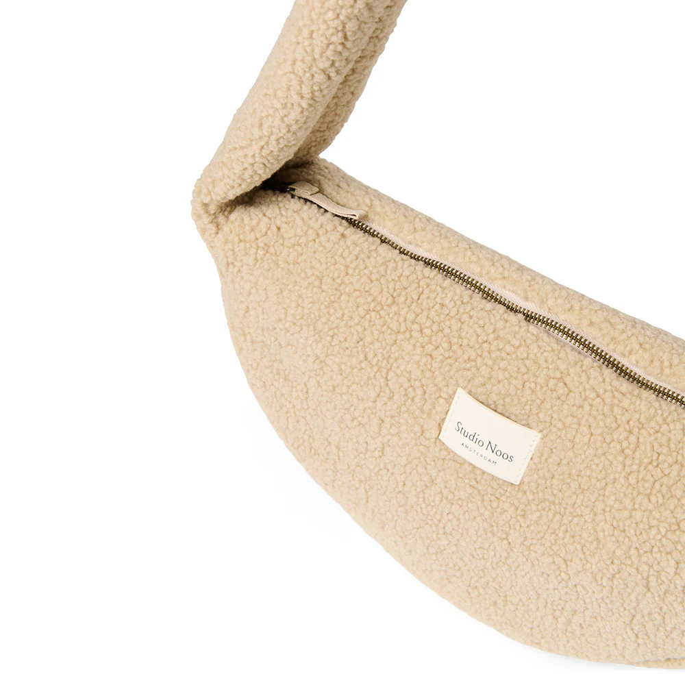 Studio Noos Mini Crossbody Bag 'Teddy' Ecru - Image 4