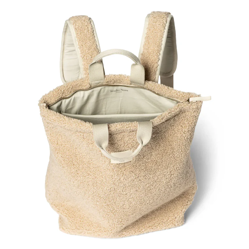 Studio Noos  Mom Rucksack 'Teddy'  Ecru - Image 4
