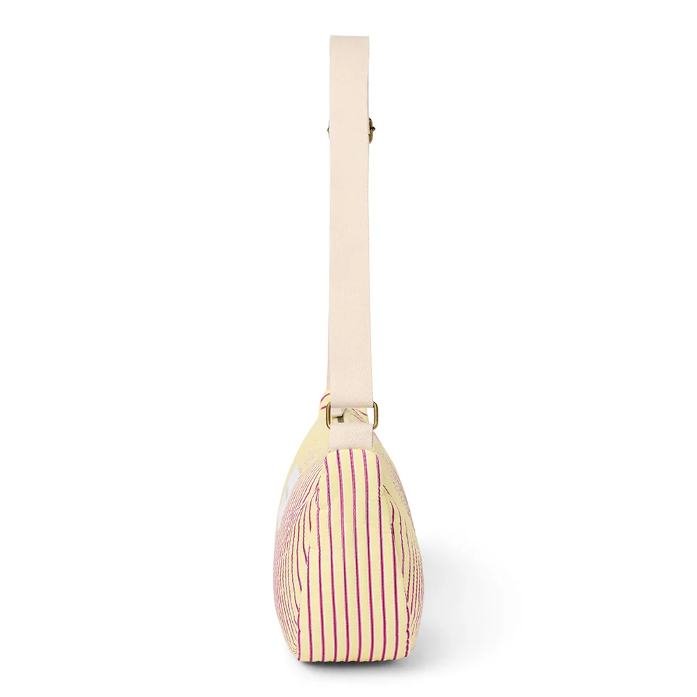 Studio Noos Gürteltasche für Erwachsene 'Poplin' Butter Yellow Striped - Image 3