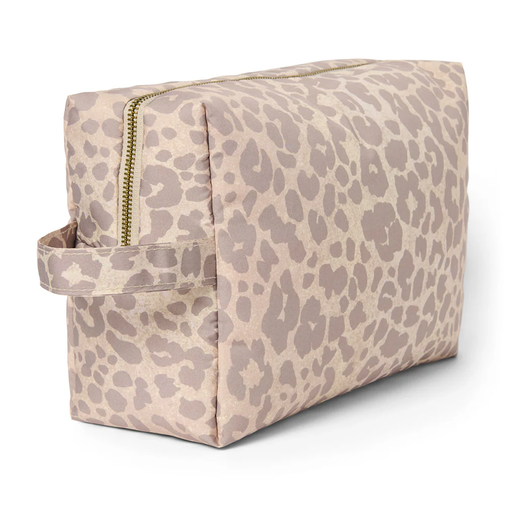 Studio Noos Necessaire 'Puffy' Beige Leopard - Image 5