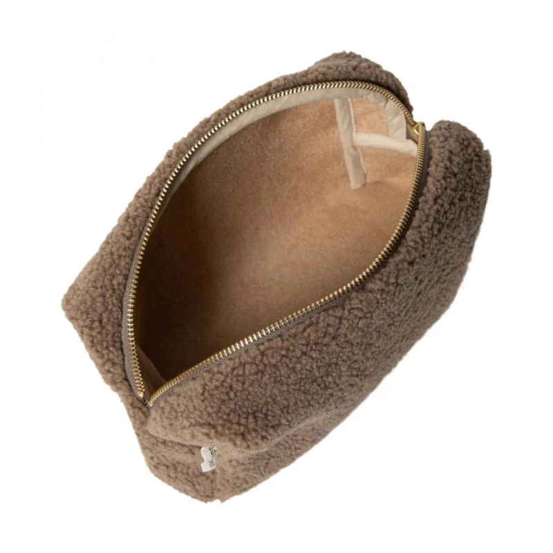 Studio Noos  Necessaire Teddy 'Pouch'  Brown - Image 3