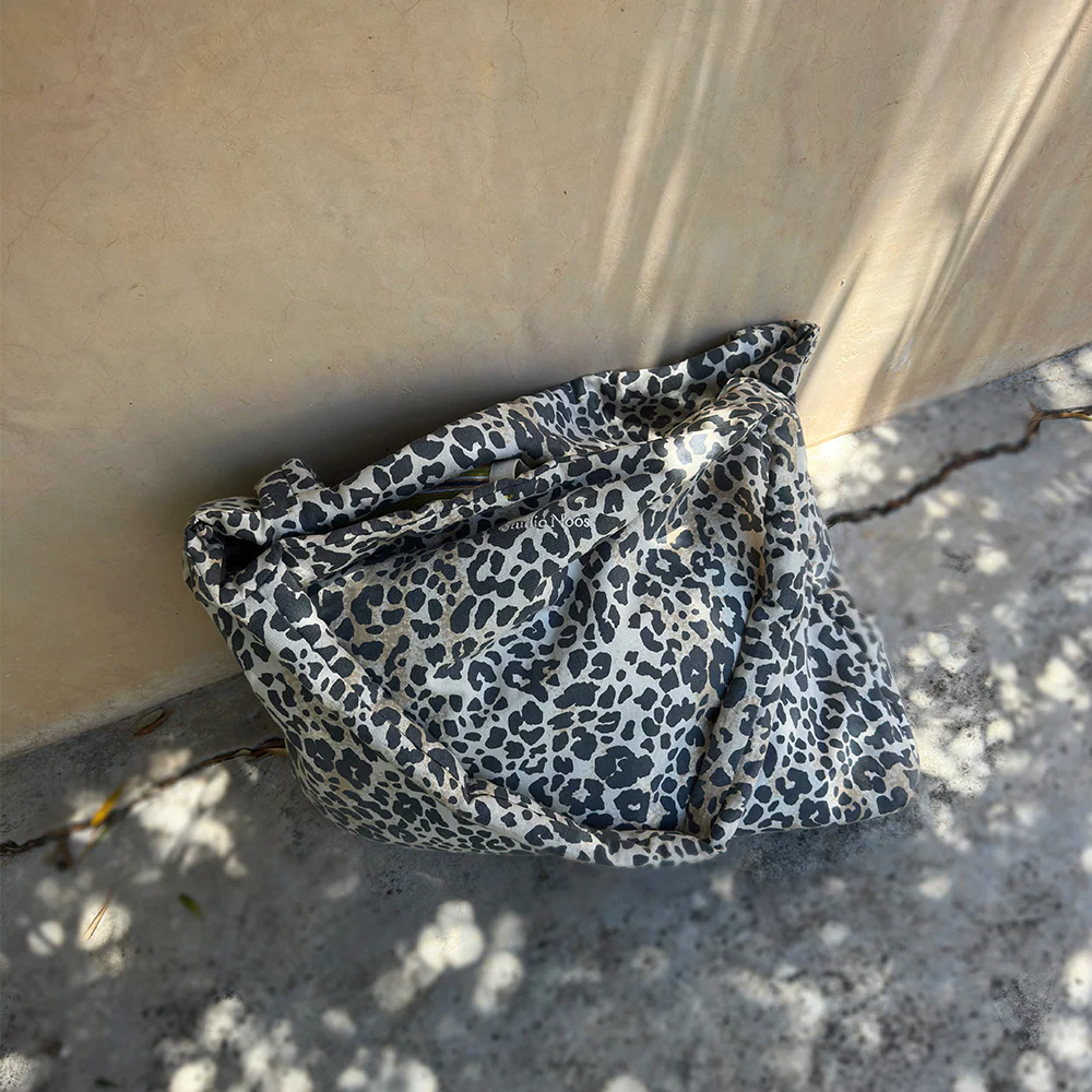 Studio Noos  Tragetasche  'Mom Bag' Soft Cotton Leopard - Image 6