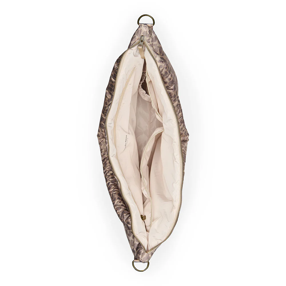 Studio Noos Wickeltasche 'Puffy' Beige Leopard - Image 2