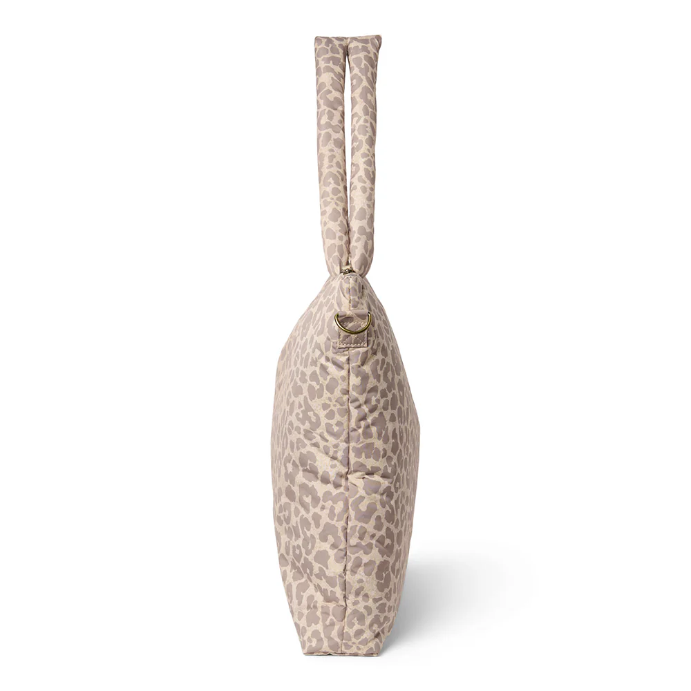 Studio Noos Wickeltasche 'Puffy' Beige Leopard - Image 3