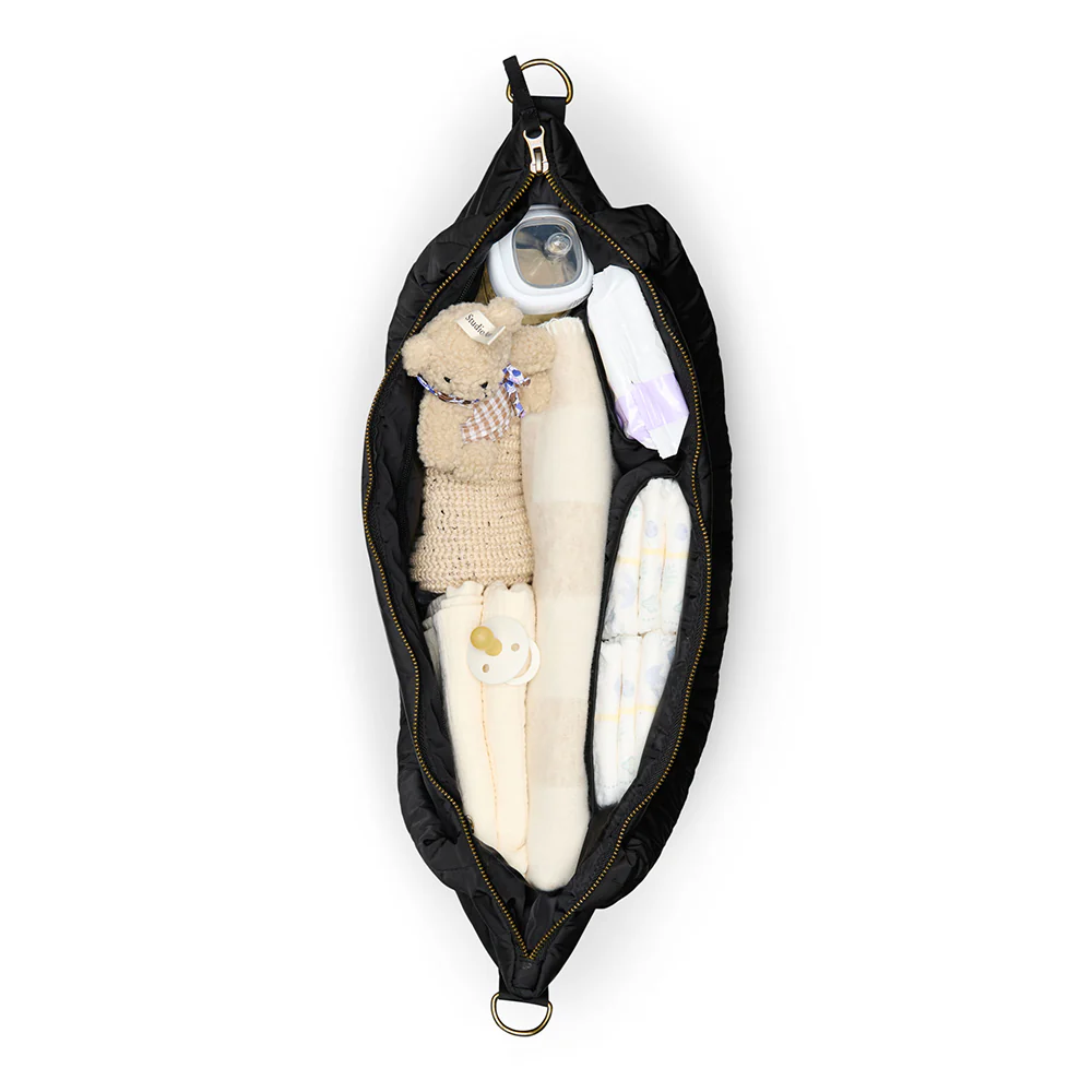 Studio Noos Wickeltasche 'Puffy' Black - Image 3