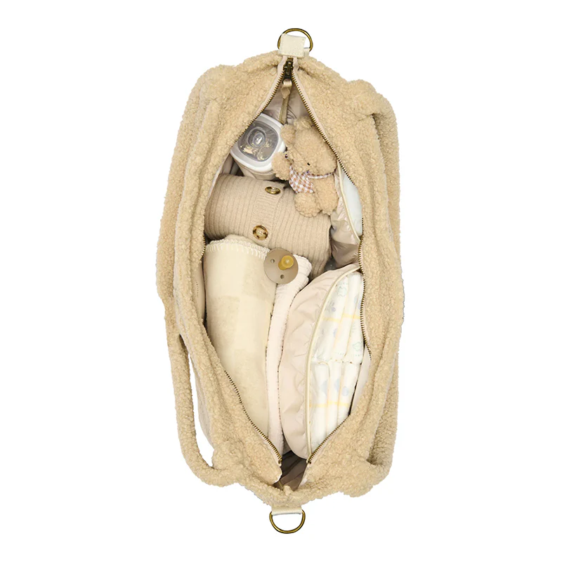 Studio Noos Wickeltasche 'Teddy'  Ecru - Image 3