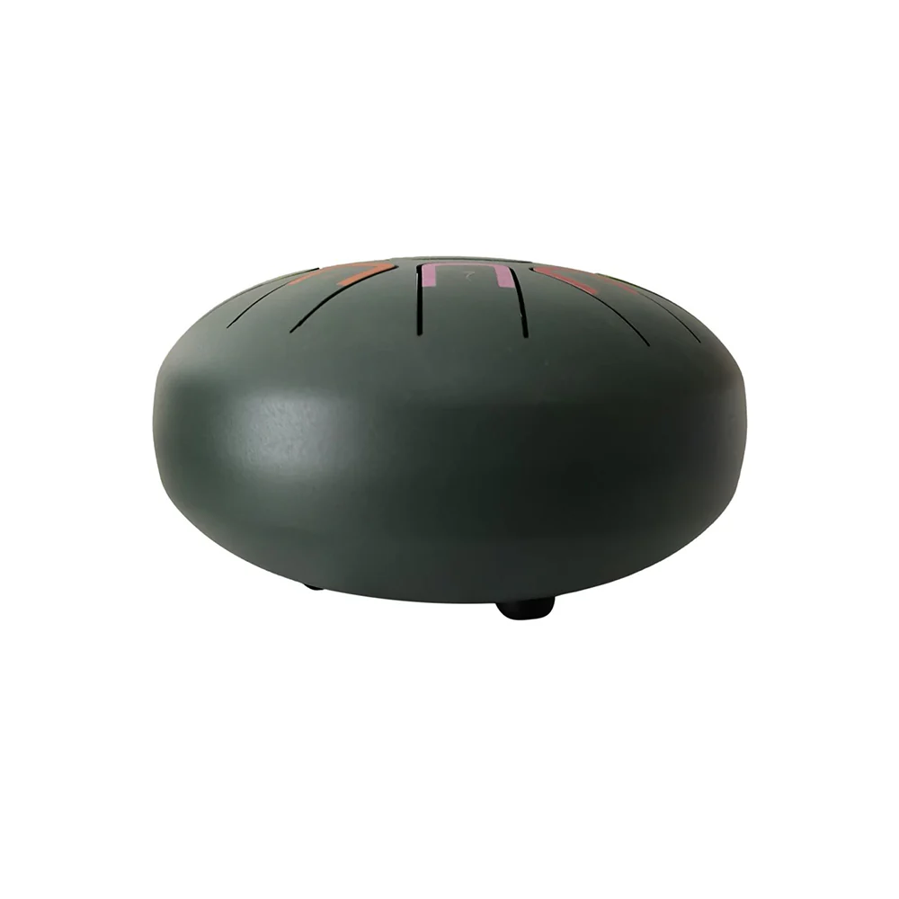 Tambú Trommel 8" mit 11 Tönen Jungle Grün - Image 7
