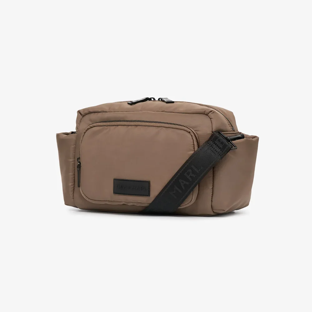 TIBA + MARL Kinderwagen Organizer 'lnka' Mocha Woven - Image 6