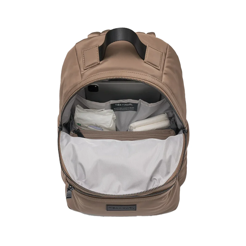 TIBA + MARL  Wickelrucksack mit Wickelunterlage 'Elwood 2.0'  Mocha - Image 7
