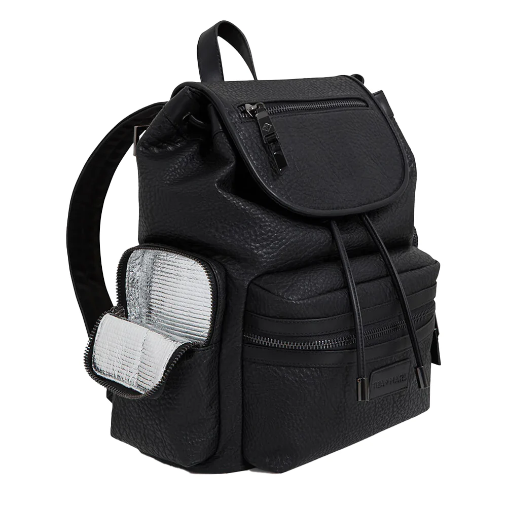 TIBA + MARL  Wickelrucksack mit Wickelunterlage 'Kaspar'  Black - Image 4