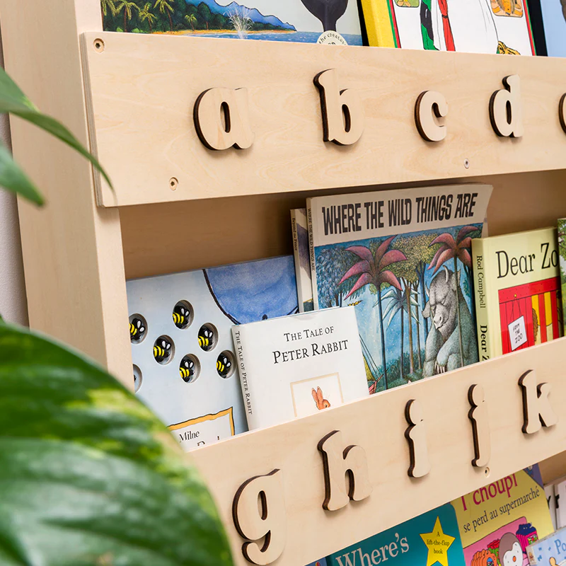 Tidy Books Bücherregal Natural mit 3D Alphabet - Image 3
