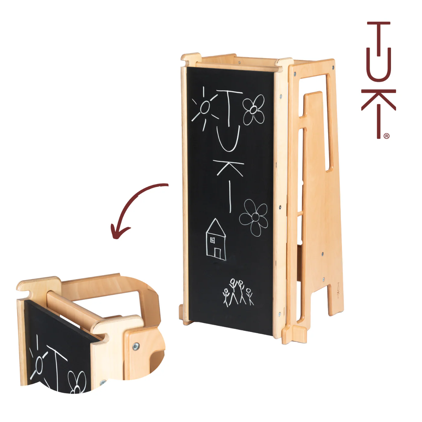 Tuki Rutsche mit Maltafel - Image 4