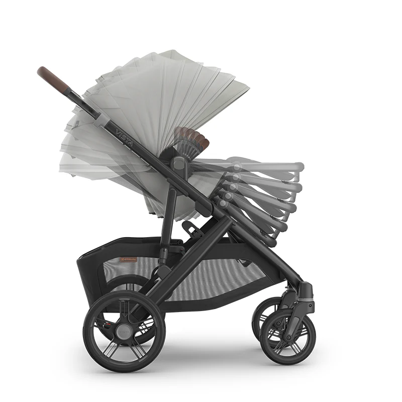 UPPAbaby Vista V3  Savannah Pearl-Gray Jacquard - Image 6