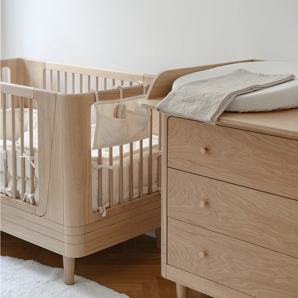 We Are Bitte Babybett 68 x 120 'Nature 2.0' Oak - Image 5