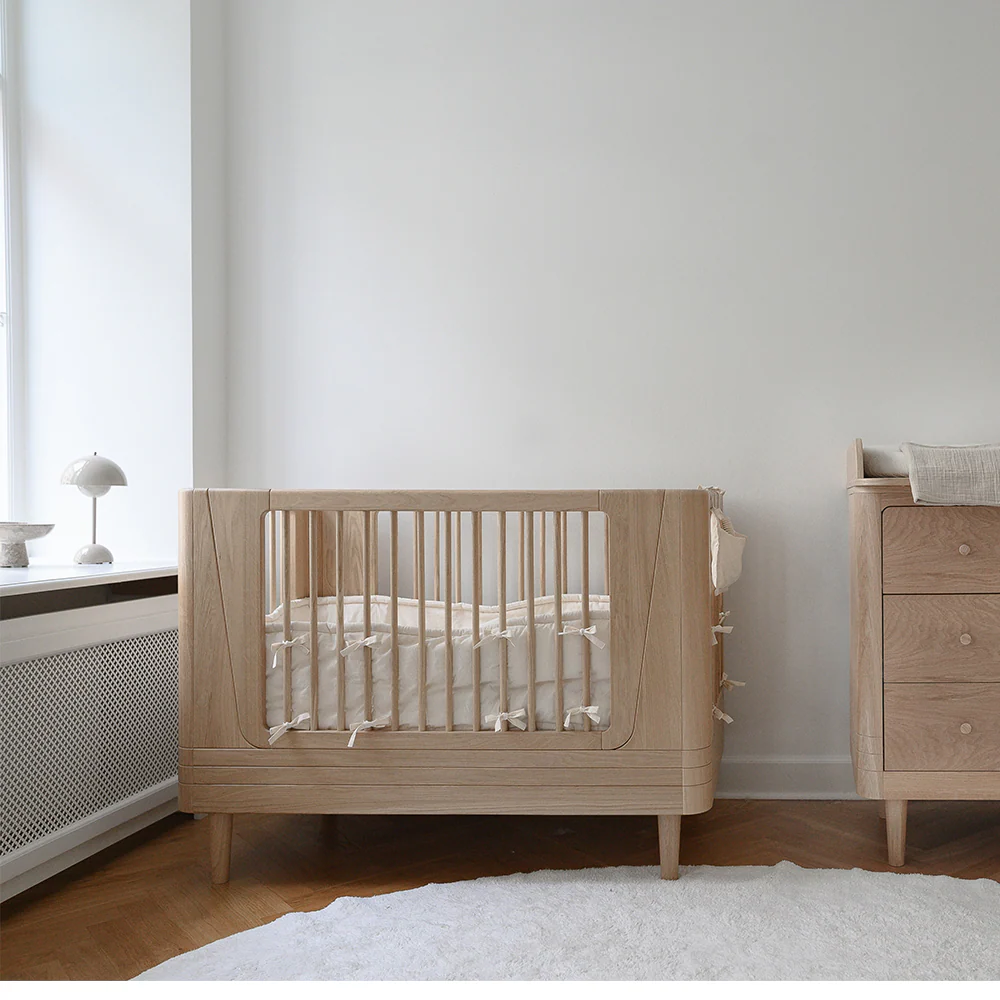 We Are Bitte Babybett 68 x 120 'Nature 2.0' Oak - Image 8