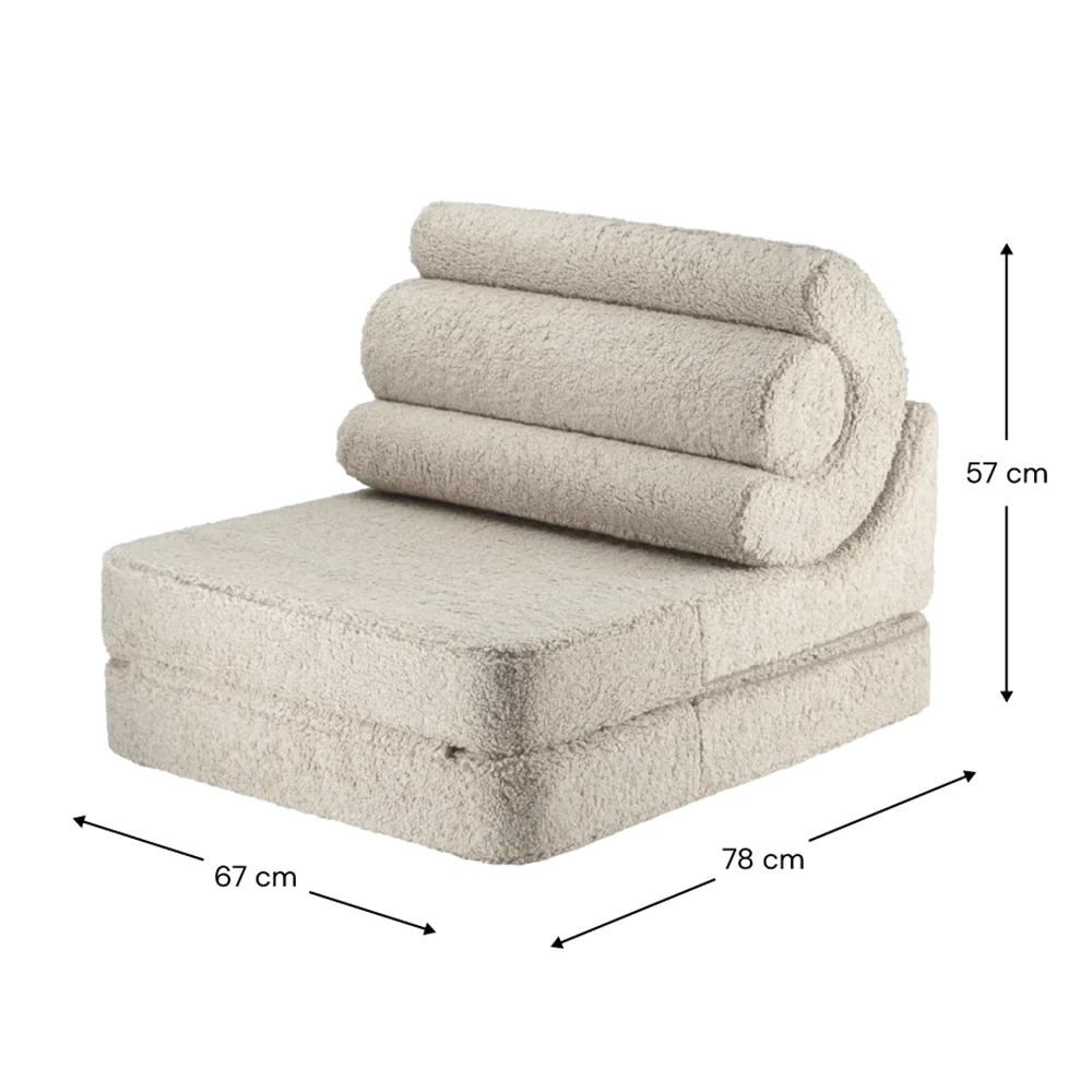 Wigiwama Aufklappbarer Kindersessel  'Flipster'  Biscuit - Image 10