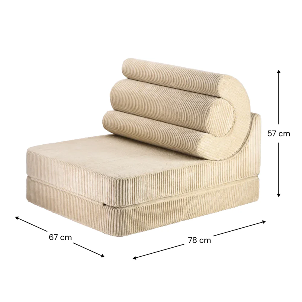 Wigiwama Aufklappbarer Kindersessel  'Flipster'  Brown Sugar - Image 11