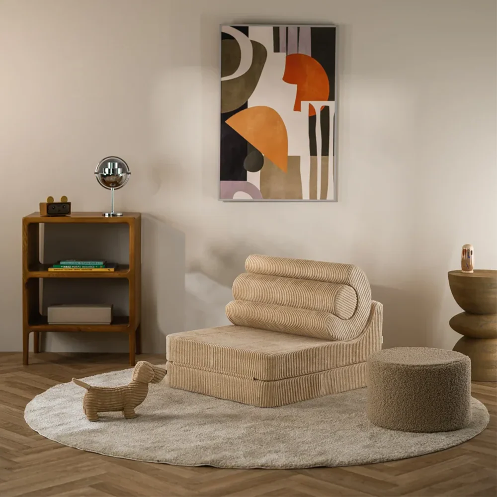 Wigiwama Aufklappbarer Kindersessel  'Flipster'  Brown Sugar - Image 7