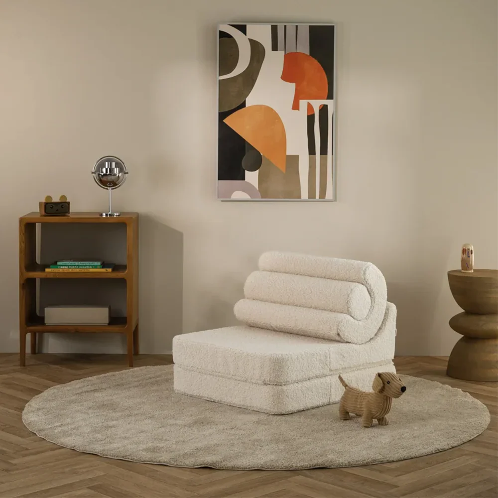 Wigiwama Aufklappbarer Kindersessel  'Flipster'  Cream White - Image 12