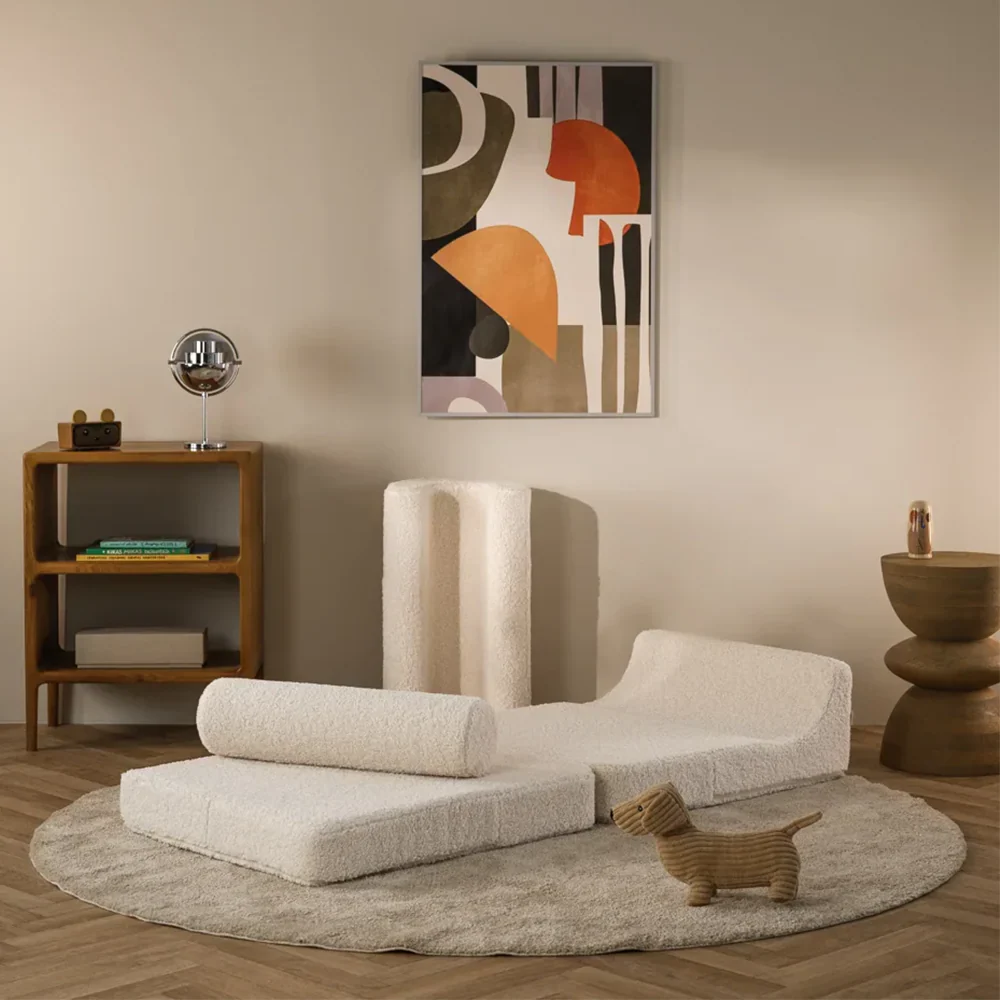 Wigiwama Aufklappbarer Kindersessel  'Flipster'  Cream White - Image 14