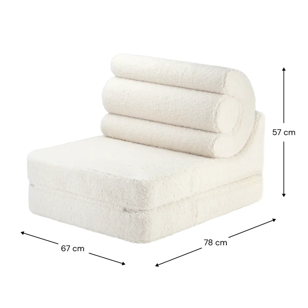 Wigiwama Aufklappbarer Kindersessel  'Flipster'  Cream White - Image 16